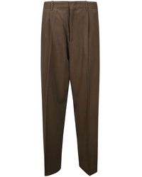 Our Legacy - Borrowed Pleated Wide-leg Trousers - Lyst