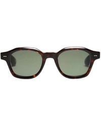 PETER AND MAY - Skyloop Sonnenbrille Mit Eckigem Gestell - Lyst