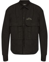 DSquared² - Icon-Logo Shirt - Lyst