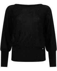 Herno - Metallic Knitted Top - Lyst