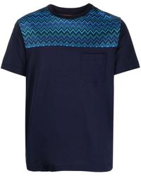 Missoni - Camiseta con motivo en zigzag - Lyst