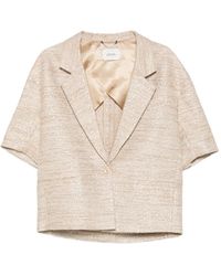 Dorothee Schumacher - Chaqueta de tweed de manga corta - Lyst