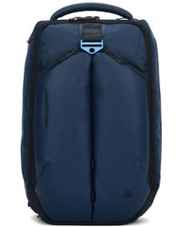Piquadro - Panelled Ripstop Backpack - Lyst