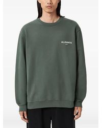 AllSaints - Halcyon Logo Crew-Neck Sweatshirt - Lyst