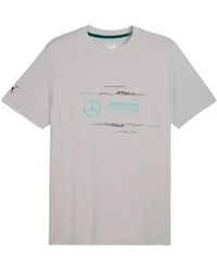 PUMA - X Mercedes Amg Petronas F1 Team Logo-Print T-Shirt - Lyst