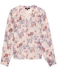 PAIGE - Lula Floral-Print Shirt - Lyst