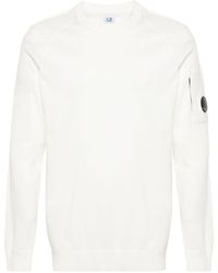 C.P. Company - Goggles-detailed Cotton Jumper - Lyst