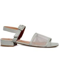 About Arianne - Marini Panelled Leather Sandals - Lyst