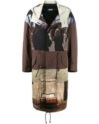 Undercover - パッチワーク プリントコート - Lyst
