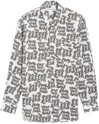 Comme des Garçons - Printed Woven Shirt - Lyst