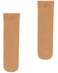 Wolford - Liquid Metal Socks - Lyst