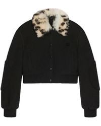 Givenchy - Giacca Crop Con Logo - Lyst