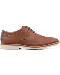 Clarks - Atticus Lace-Up Leather Derby Shoes - Lyst