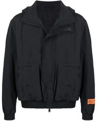 Heron Preston - Logo-Print Zip-Up Jacket - Lyst