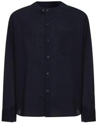 Giorgio Armani - Asv Cotton Seersucker Shirt - Lyst