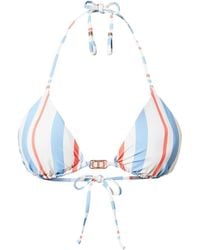 Twinset - Top de bikini a rayas - Lyst