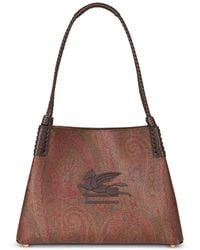 Etro - 'Libra Piccola Paisley' Shopping Bag - Lyst