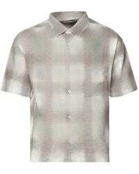NAHMIAS - Check Short-Sleeve Shirt - Lyst