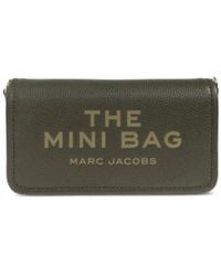 Marc Jacobs - Bolso de mano mini con logo en relieve - Lyst