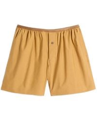 Lemaire - Buttoned Elasticated Shorts - Lyst