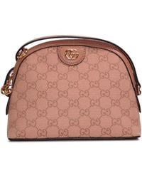 Gucci - Ophidia Small GG Canvas & Leather Shoulder Bag - Lyst