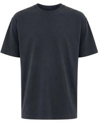 Closed - T-Shirt À Logo Brodé - Lyst