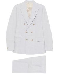 Eleventy - Traje Con Doble Botonadura - Lyst