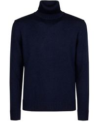 Alpha Industries - High-Neck Wool Sweater - Lyst