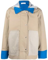 Helmut Lang - Colour-Block Single-Breasted Jacket - Lyst