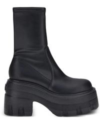 Casadei - Maxxxi Platform Ankle Boots - Lyst