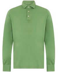 Fedeli - Long-Sleeve Polo Shirt - Lyst