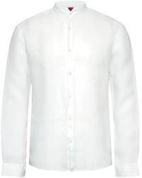 HUGO - Elvory Slim-Fit Overhemd - Lyst