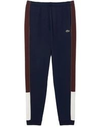 Lacoste - Trainingsbroek Met Vlakken - Lyst