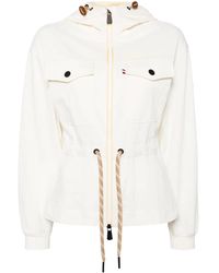 Moncler - Sudadera con capucha y cremallera - Lyst