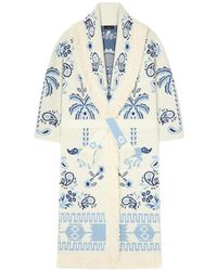Alanui - Island Roots Foulard Belted Cardigan - Lyst