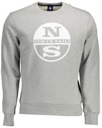 North Sails - Logo-Print Crew-Neck Sweatshirt - Lyst