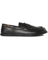 Moschino - Adrian Logo-Plaque Loafers - Lyst