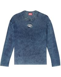 DIESEL - K-Darren-D Ribbed Cut-Out Sweater - Lyst