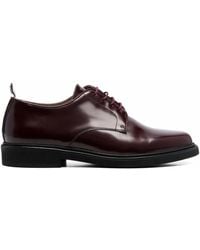 Thom Browne - Leather Derby Shoes - Lyst