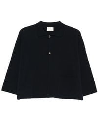 Ma'ry'ya - Button Patch-Pocket Cardigan - Lyst