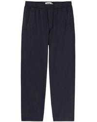 Wax London - Elasticated-Waist Cotton Straight-Leg Trousers - Lyst
