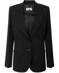 Elisabetta Franchi - Flowing Gabardine Jacket - Lyst