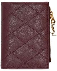 Saint Laurent - Cassandre Bijou Bi-Fold Wallet - Lyst
