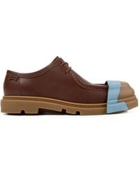 Camper - Junction Leather Derby Shoes - Lyst