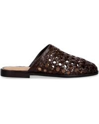 GANT - Gimble Leather Slides - Lyst