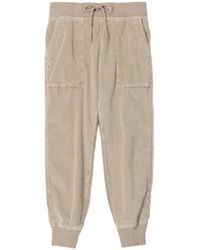 James Perse - Mixed Media Track Pants - Lyst