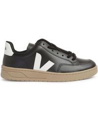 Veja - Leather-Rubber Low-Top Sneakers - Lyst