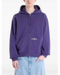 Carhartt - Logo-Embroidered Zip-Up Hoodie - Lyst