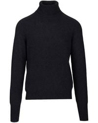 Fedeli - Knitted Roll-Neck Sweater - Lyst