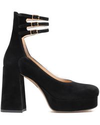 Chloé - Loti Platform Pump 100% Goatskin - Lyst